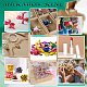 折りたたみ式の正方形の紙製収納ギフトボックス(CON-WH0110-035D-01)-5