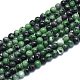 Natural Ruby in Zoisite Beads Strands(G-K310-C10-6mm)-1