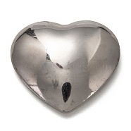 304 Stainless Steel Cabochons, Heart, Stainless Steel Color, 25.5x29x5.5mm(STAS-H128-03P)