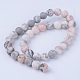 Chapelets de perles en zèbre naturel(X-G-Q462-6mm-03)-2