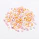 À peine mix rose perles perles de verre nacrées(HY-X006-4mm-01)-2