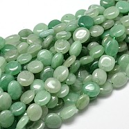 Natural Green Aventurine Nuggets Beads Strands, Tumbled Stone, 4~8x6~9x5~7mm, Hole: 1mm, about 15.3 inch~15.7 inch(G-J336-02)