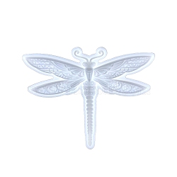 Dragonfly DIY Display Food Grade Silicone Molds, Resin Casting Molds, Clay Craft Mold Tools, White, 205x156x15mm(WG31828-01)