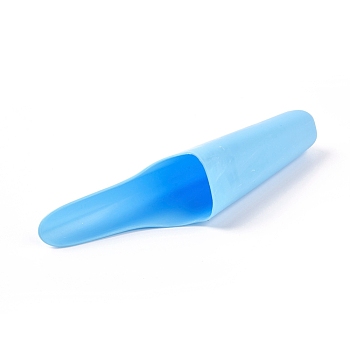 Plastic Bucket Shovel, Garden Potted Plant Succulent Planting Tool, Blue, 220x45x57mm, Inner Diameter: 41x49mm