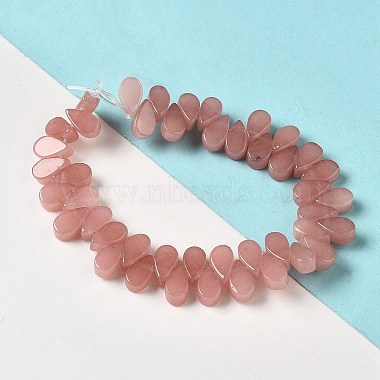 Synthetic Strawberry Quartz Beads Strands(G-B064-B51)-2