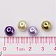 Lavender Garden Mix Pearlized Glass Pearl Beads(HY-X006-8mm-08)-4