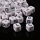 Chunky Letter Acrylic Cube Beads for Kids Jewelry(X-PL37C9447)-2