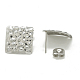 304 Stainless Steel Stud Earring Findings(X-STAS-Q225-01A)-2