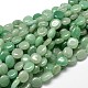 Natural Green Aventurine Nuggets Beads Strands(G-J336-02)-1