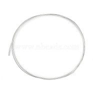 925 Sterling Silver Wire, Round, Silver, 1.3mm(FIND-Q117-01I-S)