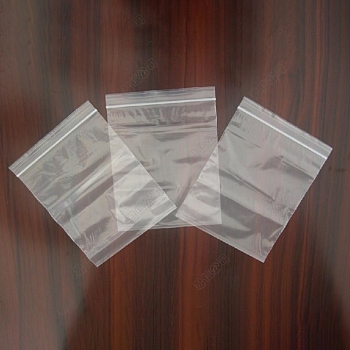 LDPE Plastic Packaging Resealable Bags, Top Self Seal Pouches, Rectangle, Clear, 10x15x0.014cm, Unilateral Thickness: 2.7 Mil(0.07mm)