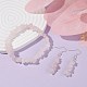 Ensemble de bijoux en perles de quartz rose naturel(SJEW-JS01232-06)-2