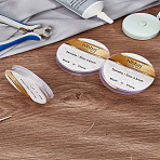 3 Rolls 3 Colors Round Copper Wire, Long-Lasting Plated, Mixed Color, 20 Gauge, 0.8mm, 2.5m/roll(CWIR-LP0001-06F)