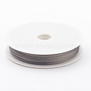 Tiger Tail Wire, Nylon-coated Stainless Steel, Original Color(Raw), Raw, 0.5mm, about 114.82 Feet(35m)/roll(X-TWIR-0.5D)