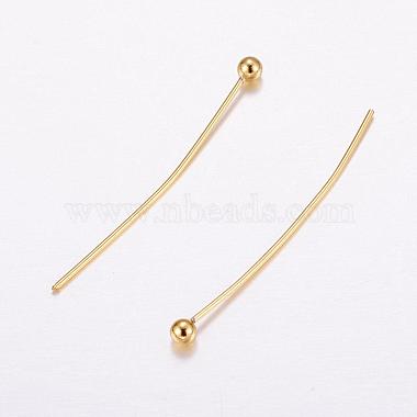 Brass Ball Head Pins(KK-F714-07G-B)-2