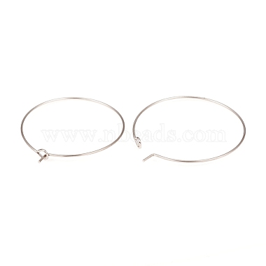 316L Surgical Stainless Steel Hoop Earring Findings(STAS-G229-07P-04)-2