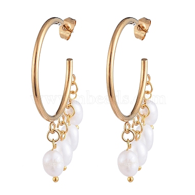 Boucles d'oreilles chandelier pendentif(EJEW-JE04105)-2