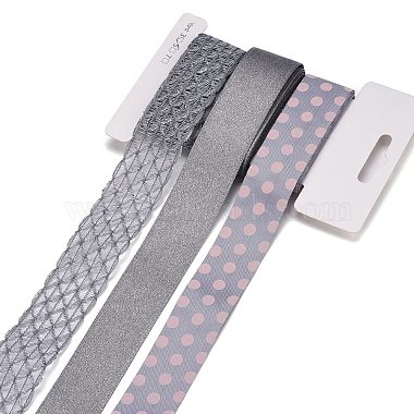 Gray Polyester Ribbon