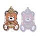 5D DIY Bear Pattern Animal Diamond Painting Pencil Cup Holder Ornaments Kits(DIY-C020-02)-4