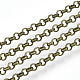 Soldered Brass Coated Iron Rolo Chains(CH-S125-08B-AB)-2