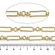 Rack Plating Brass Oval Link Chains(CHC-G023-06G)-2