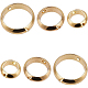 54Pcs 3 Style Ring Brass Bead Frames(KK-BC0004-48)-1