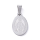 Non-Tarnish 304 Stainless Steel Pendants(STAS-A053-22P)-1