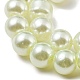 Baking Painted Pearlized Glass Pearl Round Bead Strands(HY-XCP0001-14)-3