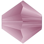 Preciosa&reg Crystal Beads, Czech Crystal, Bicone(451 69 302 Rondelle), 20050 840 Amethyst Matt, 6mm, Hole: 1mm(Y-PRC-BA6-20050-840)
