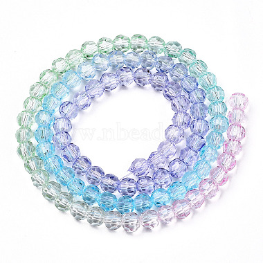 Transparent Glass Beads Strands(X-GLAA-E036-07T)-3