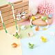 24Pcs 12 Style Handmade Bumpy Lampwork Beads Strands(LAMP-KS0001-03)-7