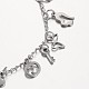 304 Stainless Steel Charms Anklets(AJEW-AN00106)-2