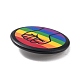 Broche en fer poing arc-en-ciel(JEWB-P009-A02)-3