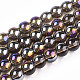 Electroplate Transparent Glass Beads Strands(GLAA-T032-T6mm-AB02)-1