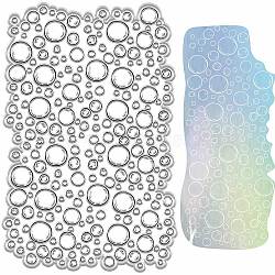 Plastic Stamps, for DIY Scrapbooking, Photo Album Decorative, Cards Making, Stamp Sheets, Bubble, 160x110mm(DIY-WH20018-0110)