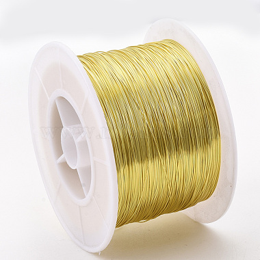 Round Copper Jewelry Wire(CWIR-S003-0.4mm-02G)-2