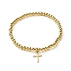 Rosary Cross Stretch Bracelets Set(BJEW-JB06674)-4