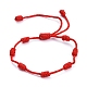 Bracelets porte-bonheur à 7 nœud(BJEW-JB05252-03)-1