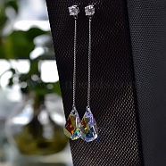 Gemstone Dangle Earrings(LL7828)
