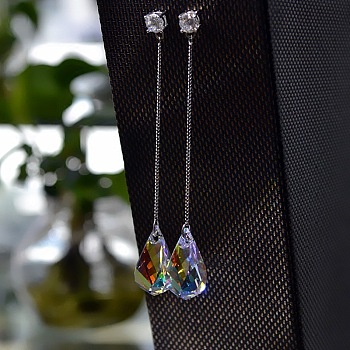 Gemstone Dangle Earrings