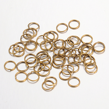 Iron Open Jump Rings(IFIN-A018-4mm-AB-NF)-1