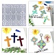 Религиозная тема крест кабошон силиконовые Молды(DIY-L071-03)-1