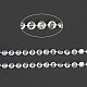 Acrylic Transparent Beads Bradde Chain(DIY-D041-01B)-3