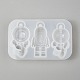 DIY Spaceman Silicone Pendant Molds(X-DIY-P006-27)-2