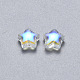 Perles de verre peintes par pulvérisation transparent(X-GLAA-R211-04-G03)-2