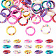 30Pcs Handmade Polymer Clay Finger Rings(RJEW-TA0001-11B)-1