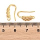Brass Rhinestone Earring Hooks(KK-C261-01E-G)-3