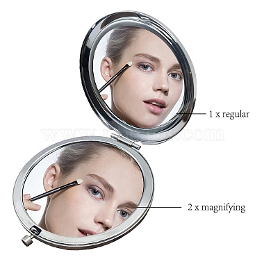 304 Stainless Steel Customization Mirror(DIY-WH0245-008)-4
