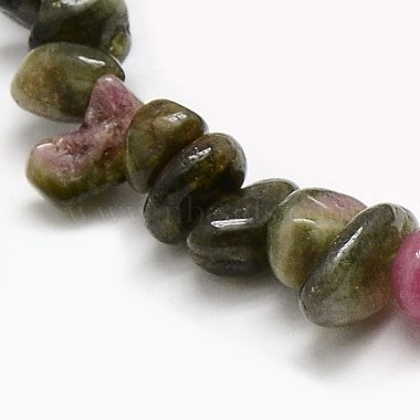 pépites de tourmaline naturels brins de perles(X-G-L154-A-07)-2