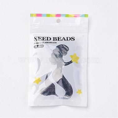 Cube Opaque Colours Glass Seed Beads(X-SEED-R026-A20)-3